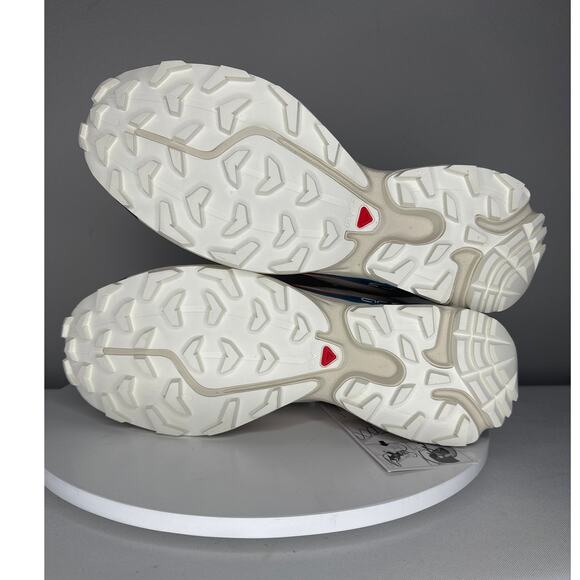 NIB NWT Men's Salomon XT-6 Almond Milk/Sand/Aurora Red  W11/M10 Sneakers 472934 - Picture 6 of 8